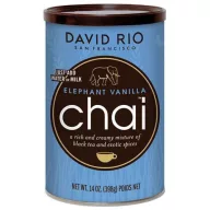 David Rio Elephant Vanilla Chai - Instant fűszeres tea vaníliával, 398 g