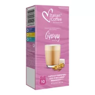 Italian Coffee Ginseng Dolce Nespresso kapszula - Édesített ginzeng kávé, 10 × 8 g