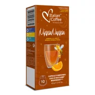 Italian Coffee Ninna Nanna kamilla tea kapszula melatoninnal - Méz és narancs, 10 × 4 g - Nespresso kompatibilis