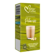 Italian Coffee Pistaccino Nespresso kapszula - Pisztácia ízű cappuccino, 10 × 7 g