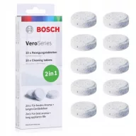 Bosch VeroSeries 2in1 Tisztító tabletta - 10 db × 2,4 g - Bosch és Siemens automata kávégépekhez