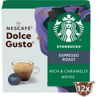 Starbucks Espresso Roast Dolce Gusto kapszula - 100% Arabica, 12 × 5,5 g
