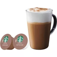Starbucks Cappuccino Dolce Gusto kapszula - 12 kapszula, 6 adag