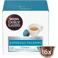 Nescafé Dolce Gusto Espresso Palermo Dolce Gusto kapszula - Arabica & Robusta, 16 × 7 g