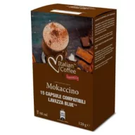 Italian Coffee Mokaccino Lavazza Blue kompatibilis kapszula - 15 × 8 g