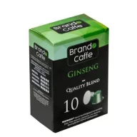 Brand Caffe Ginseng Nespresso kompatibilis kávékapszula - 100% Robusta, 10 × 5 g