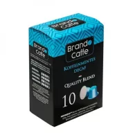 Brando Caffe Koffeinmentes Decaf Nespresso kapszula - 50% Arabica · 50% Robusta, 10 × 5 g