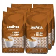   Lavazza Crema e Aroma szemes kávé - 40% Arabica · 60% Robusta, 6 x 1 kg