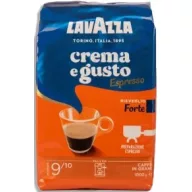 Lavazza Crema e Gusto Forte szemes kávé - 20% Arabica · 80% Robusta, 1 kg
