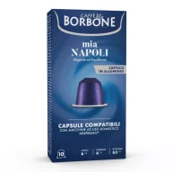 Caffé Borbone Mia Napoli Nespresso kapszula - Arabica-Robusta keverék, 10 × 5 g