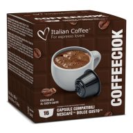 Italian Coffee Coffeeciok Dolce Gusto kapszula - Kávés forró csokoládé, 16 × 20 g
