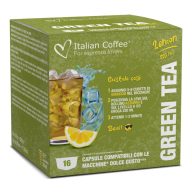 Italian Coffee Jeges citromos zöld tea Dolce Gusto kapszula - 16 kapszula, 320 g