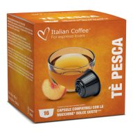 Italian Coffee Tè Pesca Őszibarack Tea Dolce Gusto kapszula - 16 × 10 g