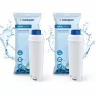   2 DB Wessper AquaLunga vízszűrő patron (kompatibilis: DeLonghi SER3017, DLSC002)