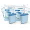 2 DB Wessper AquaClear vízszűrő patron (kompatibilis: Philips/Saeco AquaClean CA6903)