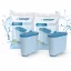 2 DB Wessper AquaClear vízszűrő patron (kompatibilis: Philips/Saeco AquaClean CA6903)