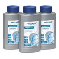   3 DB Wessper CleanMax univerzális vízkőoldó folyadék (3 x 250 ml)